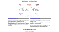 Desktop Screenshot of chat-web.com